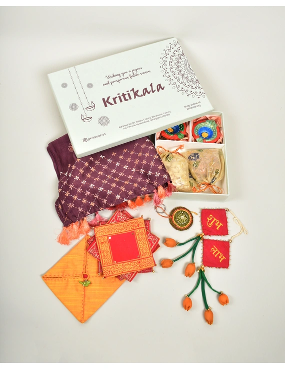 Diwali Gifts - Rainbow Hamper In Box Packing : DHRA-DHRA