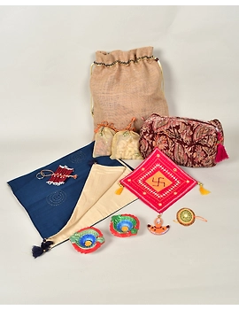 Handmade With Love - Diwali Hamper In Jute Bag : DHDB-DHDB-sm