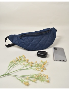 Fanny bag or waist bag in quilted denim: VKF01CD-VKF01CD-sm