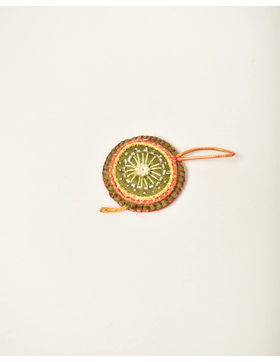 Delightful Handmade Key Chain In Shape Of a Diwali Cracker : HWD07B-HWD07B