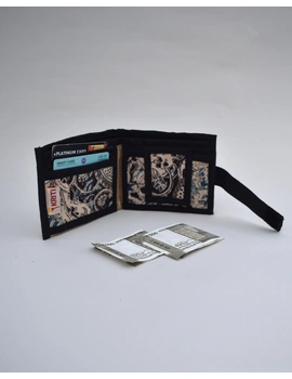 Ikat design unisex wallet broad : WLU04-3-sm