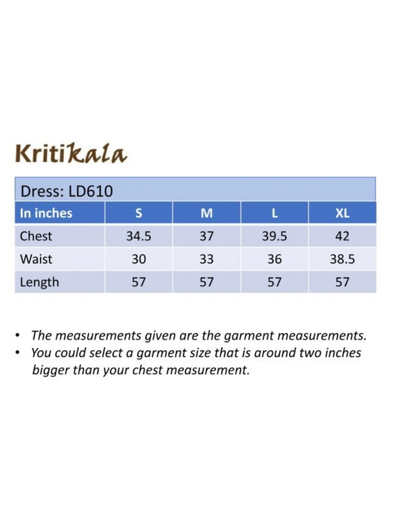Black semi silk ikat halter neck long dress with a front slit: LD610B-XL-2