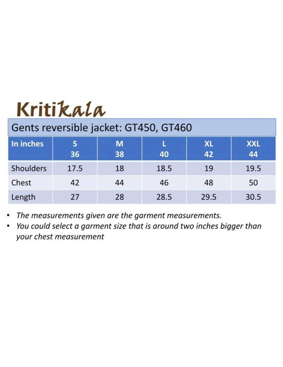 Reversible jacket for men in grey ikat cotton: GT460-M-6