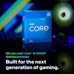 h610 ms2 mother board + intel core i5 12400f 12 gen generation desktop pc processor 6, cpu with 18mb cache and up to 4.40 ghz clock speed ddr5 and ddr4 ram support lga 1700 socket, micro atx