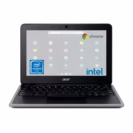 acer intel celeron dual core n4500 - (4 gb/64 gb ssd/chrome os) c734-c2ed chromebook