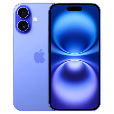 apple iphone 16 plus (256gb, ultramarine)