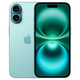 apple iphone 16 plus (256gb, teal)