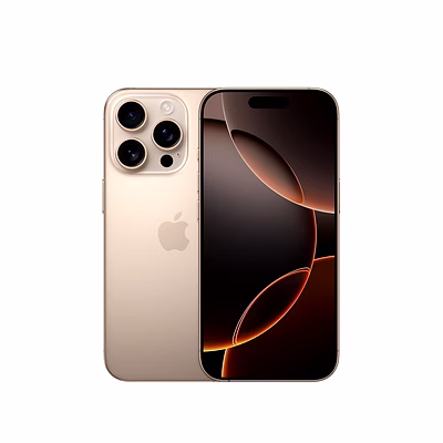 apple iphone 16 pro (128 gb) - desert titanium