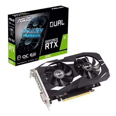 asus dual rtx 3050 oc edition 6gb gaming graphics card
