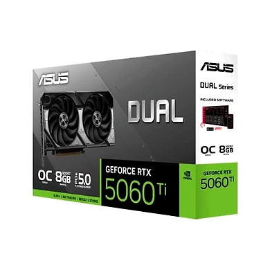 ASUS Dual RTX 5060 Ti OC Edition 8GB GDDR7 Graphics Card-ASUSDualRTX5060TiOC
