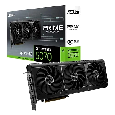 ASUS Prime RTX 5070 OC 12GB GDDR7 Graphics Card-ASUSPrimeRTX5070OC