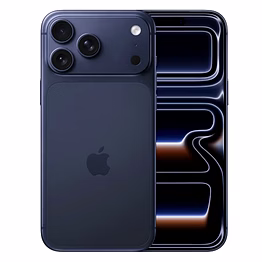 apple iphone 17 pro max 256 gb: 17.42 cm (6.9″) display with promotion, a19 pro chip, best battery life in any iphone ever, pro fusion camera system, center stage front camera; deep blue