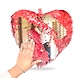 Magic Sequin Heart Cushion-Single Side-1-sm