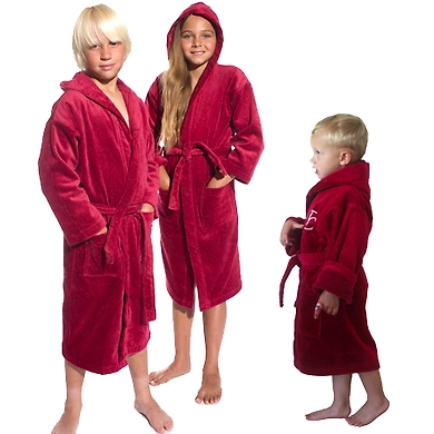 Personalized Kid's Bathrobe-Pink-Free-1
