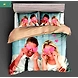 Personalized Bed Sheet with Pillow Cover-3-sm