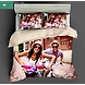 Personalized Bed Sheet with Pillow Cover-4-sm