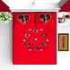 Personalized Bed Sheet with Pillow Cover-13-sm