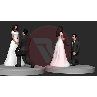 Replica Doll (Full Body)-Couple-7 Inch-2