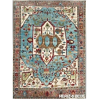 Heriz-5 Blue