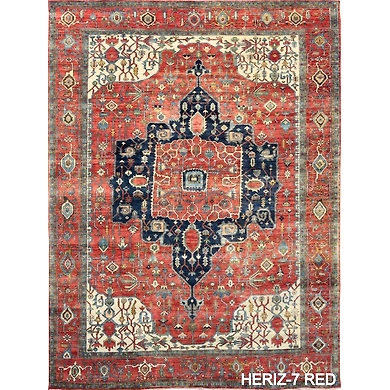 Heriz-7 Runner -Red-Heriz-7-E