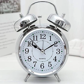 Twin Bell Alarm Clock – Perfect for Heavy Sleepers – Loud Bell Alarm – Upgraded Version