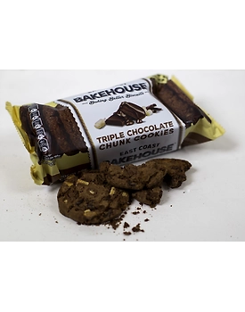 Triple Chocolate Chunk Crunchy Cookies -160g