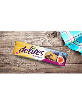Delites Fig Filled Cookies -120g