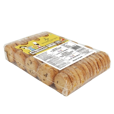 MOTHER'S KITCHEN Cookies Combo of Low Cholesterol Jeera Atta Cookies-Fresh and All Natural Biscuits (Pack of 4) 400x4g-2