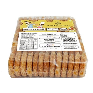 MOTHER'S KITCHEN Cookies Combo of Low Cholesterol Jeera Atta Cookies-Fresh and All Natural Biscuits (Pack of 4) 400x4g-3