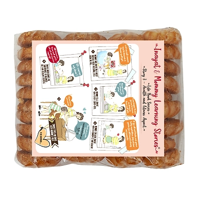 MOTHER'S KITCHEN Cookies Combo of Low Cholesterol Jam Atta Cookies-Fresh and All Natural Biscuits (Pack of 4) 400x4g-1