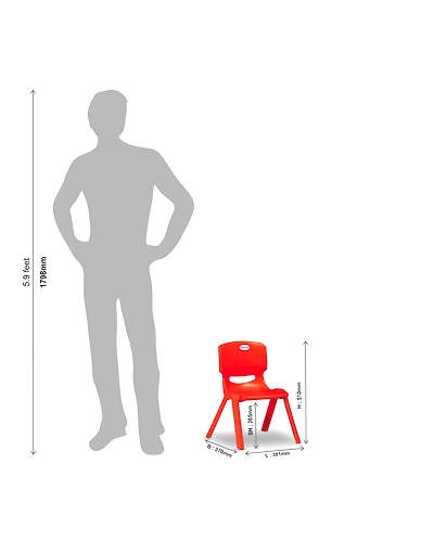 Schoolchair 1300-Orange-4