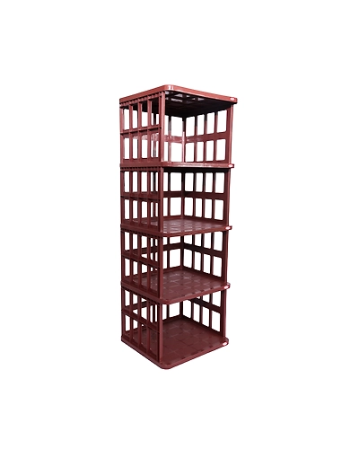 Surprise Book shelf 4 stage-brown-1