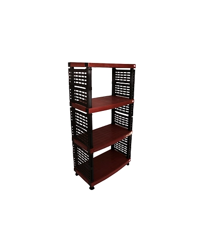 Surprise Heavy Duty Fileshelf 4 stg-Brown-1
