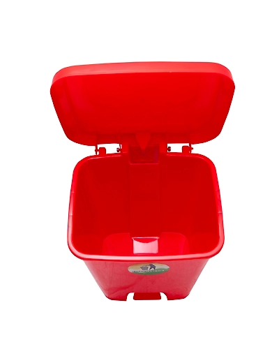 Pedal-bin 32 lts-Red-2