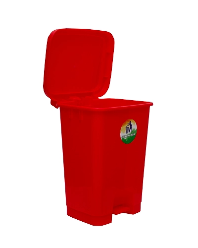 Pedal-bin 32 lts-Red-1