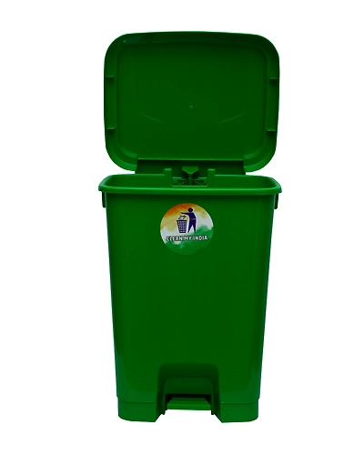 Pedal-bin 32 lts-Green-1
