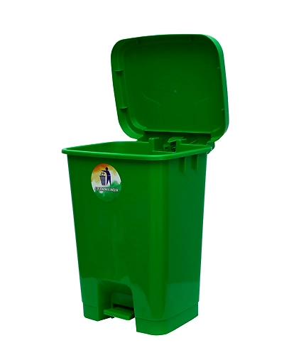 Pedal-bin 32 lts-Green-2