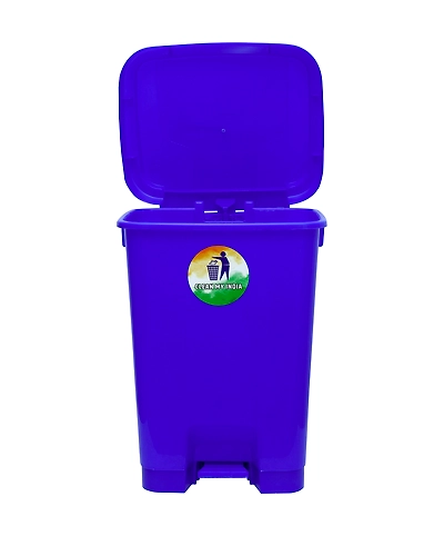 Pedal-bin 32 lts-Blue-1