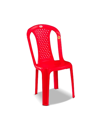 Diamond Armless chair 2000-GLDAC2000-RD