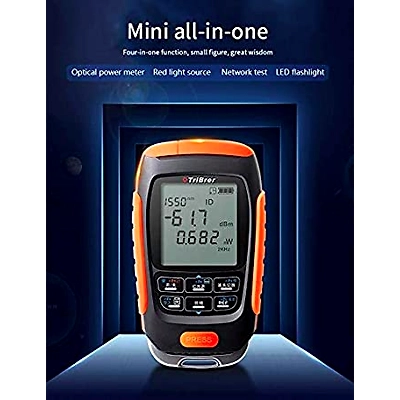 4in1 Li-lion Battery Optical Power Meter Visual Fault Locator Network VFL 5 Km (-70 to+10)-2