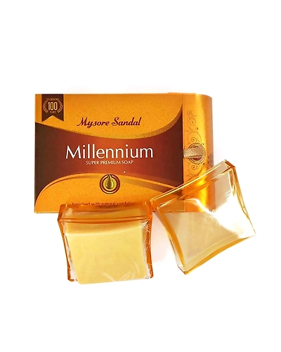 Mysore Sandal Millennium 150 GM Super Premium Sandalwood Soap-1