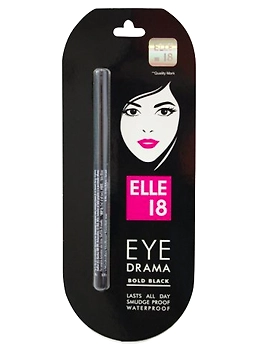 Elle 18 EYE DRAMA KAJAL, BOLD BLACK, 0.35g-1-sm