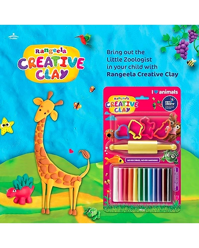 Creative Clay I Love Animal 150g-89000026