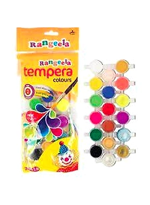 Rangeela Tempera Colours 18shade