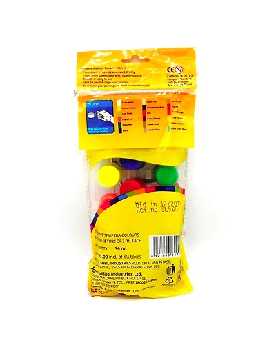 Rangeela Tempera Colours 18shade-2