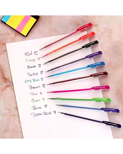 Cello Colour Bomb Gel Pens Assorted-89000319