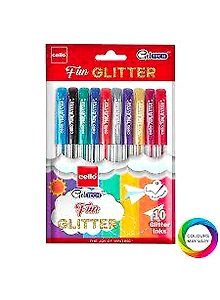 Cello Glitter Pens Assorted