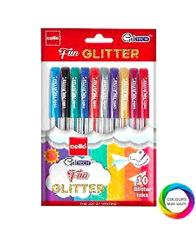 Cello Glitter Pens Assorted-89000320