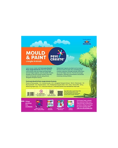 Mould &amp; Paint Jungle Animal-1
