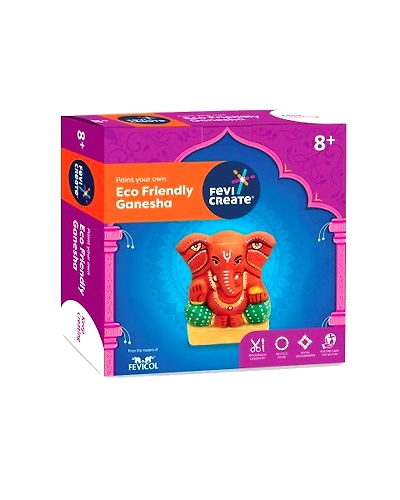Eco Friendly Ganesha Painting Kit-1